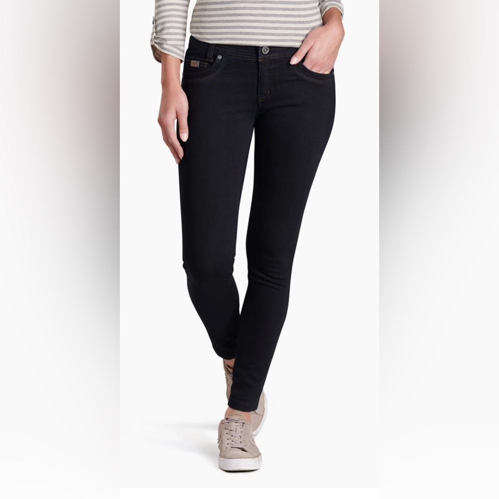 Kuhl DANZR Black Skinny Jeans 16 Short